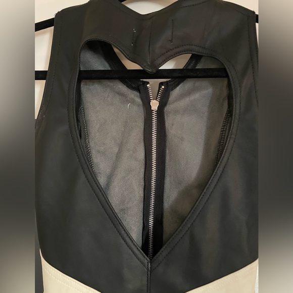 Revice Hollywood Heartthrob Sleeveless Viral Faux-Leather Jumpsuit - Picture 7 of 12